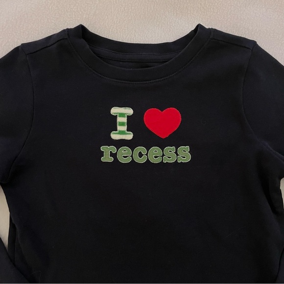 Gymboree Prep School I Love Recess Top - Picture 2 of 3